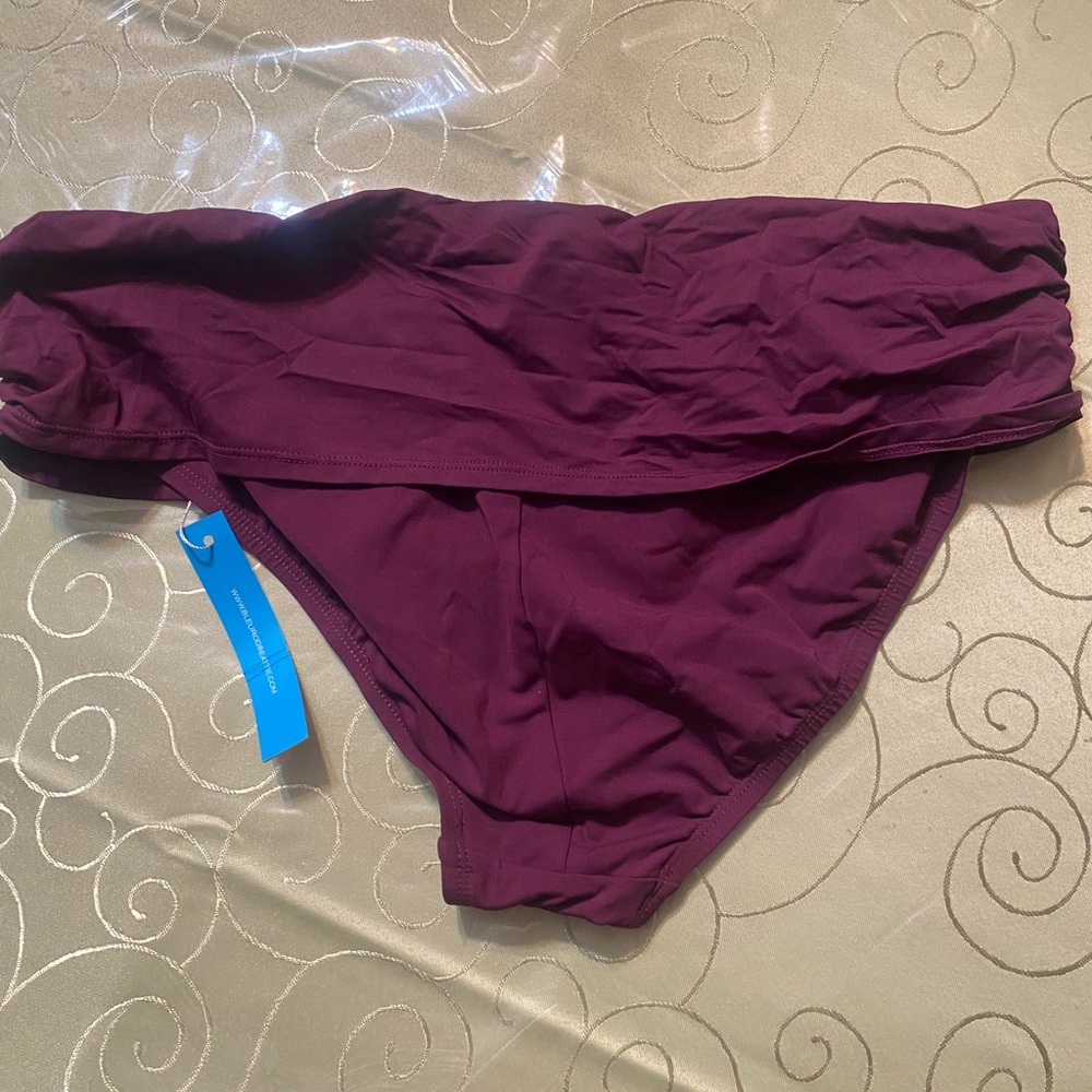 Plum bathing suit bottom